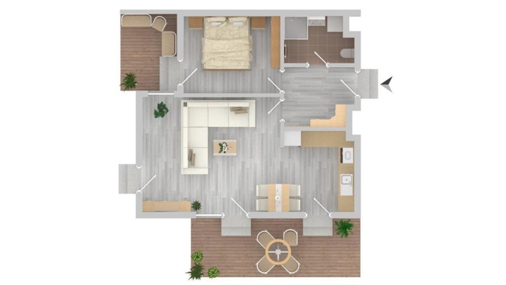 Apartament Dani-Apart Гданск Екстериор снимка